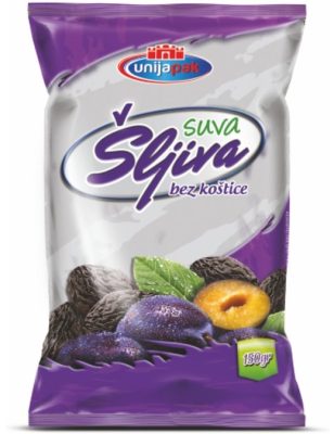 Suve Sljive bez kostice 150g.#12 Unijapak 530