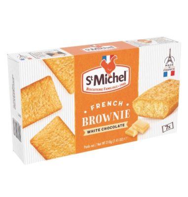 BROWNIES WHITE CHOCOLATE 210G