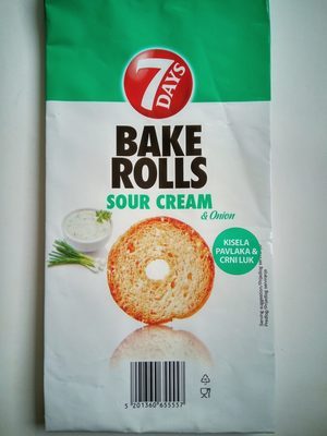 BAKE ROLLS S.CRE&ONI.150G