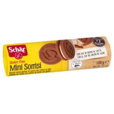 Schar Mini S.kakao keks.ml.fil.b.gl.100g