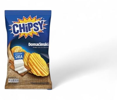 ČIPS DOMAĆINSKI SIR CHIPSY 160G