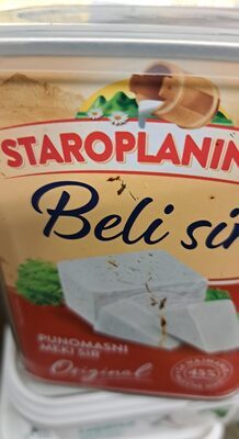 STAROPLANINSKI BELI SIR 400G 45%MM PUNOMASNI 8/1