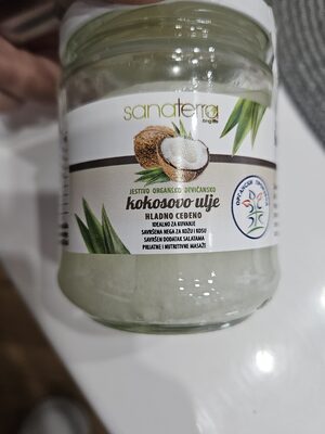 ULJE KOKOSOVO ORGANSKO DEVIČANSKO SANATERRA 150G
