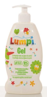 Gel Tuš za Bebe 500 ml Lumpi