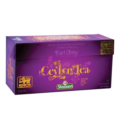 Čaj Crni Cejlonski Earl Grey Stassen 50 g
