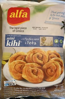 SMRZNUTO TESTO ALFA MINI KIHI SA FETA SIROM 500G