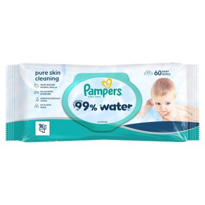 VLAŽNE MARAMICE BABY AQUA WATER PAMPERS 60/1