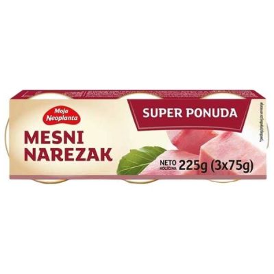 Narezak Mesni 3x75 g Moja Neoplanta