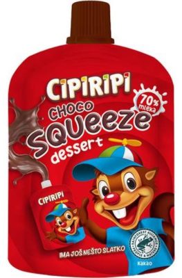 CIPIRIPI CHOCO SQUEEZE DESSERT 90G