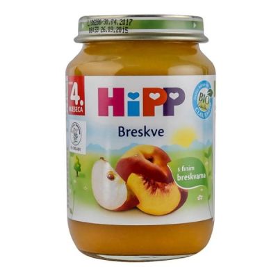 HIPP BRESKVE SA KRUSKOM 190G