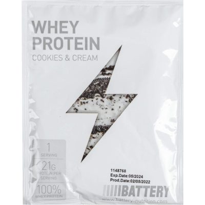 PROTEIN WHEY BATTERY COOKIES&CREAM PROTEINI.S 30G