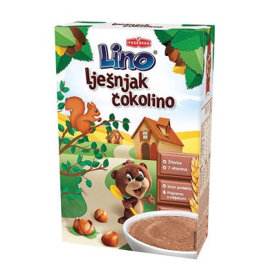 INSTANT KAŠA BABY LEŠNIK ČOKOLINO LINO 200G