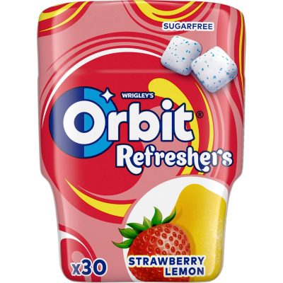Žvake Refreshers Strawberry Lemon Orbit 67 g