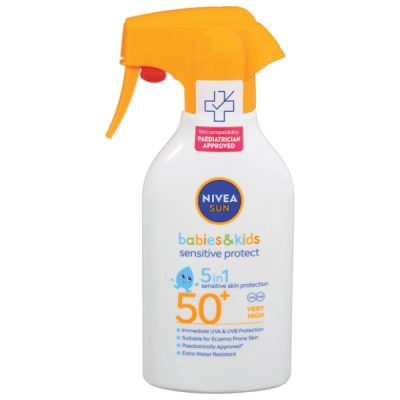 NIVEA SUN Sensitive 5u1 deč.spZF50 270ml