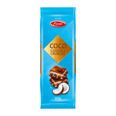 Cokolada crunchy kokos 0100 Pionir 36