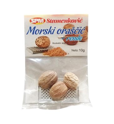 ZAČIN MUSKATNI ORAH +RENDE SPM 10G