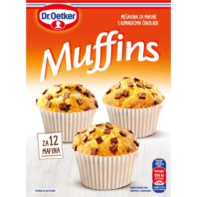SMEŠA ZA KOLAČE MAFINI DR.OETKER 360G
