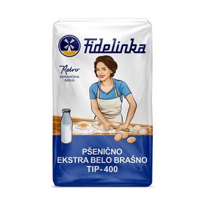 Brasno T-400 1/1 meko retro Fidelinka 10