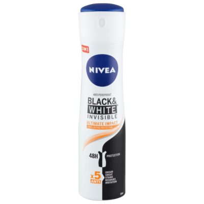 DEO SPREJ BLACK&WHITE ULTIMATE IMPACT NIVEA 150ML