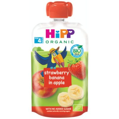 VOĆNI DEZERT JAG.BAN. JABUKA ORGANIC HIPP 100G