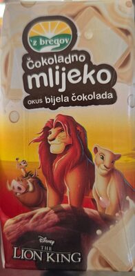 Mleko Čokoladno Bela Čokolada Disney Zbregov 200 ml