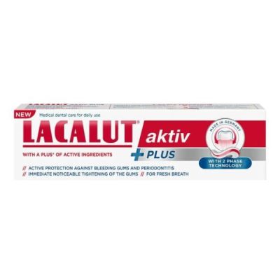 PASTA ZA ZUBE AKTIV PLUS LACALUT 75ML