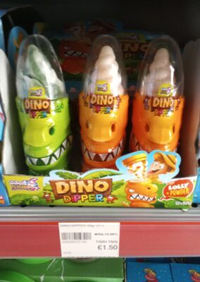 Dip and Lick, lizalica sa prahom, Dino, 50g