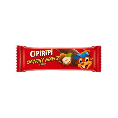 ČOKOLADA MINI CRUNCHY WAFER LEŠNIK CIPIRIPI 23G