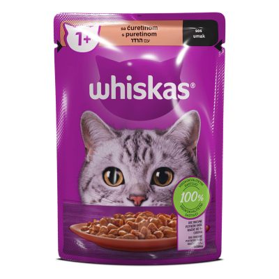 HRANA ZA MAČKE ĆURETINA WHISKAS 85G