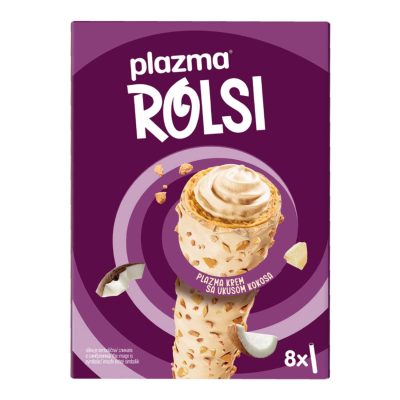 ROLERI SA KOKOS KREMOM PLAZMA 130G