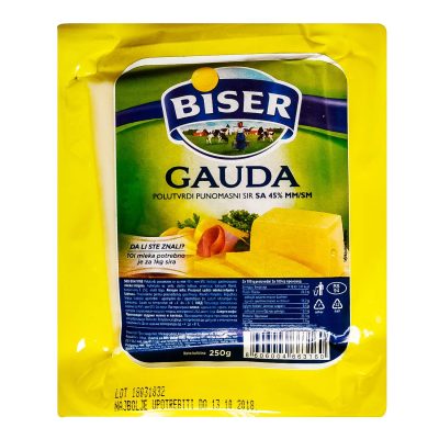 SIR GAUDA BISER 45%MM 250G