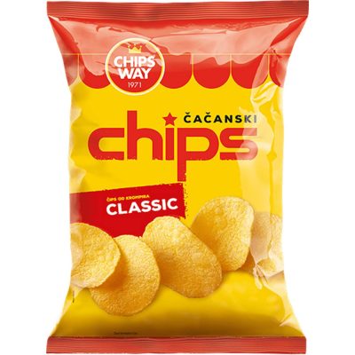 ČIPS CLASSIC CHIPS WAY 230G