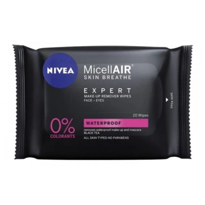 Vlažne Maramice Micellair Waterproof Nivea 20/1