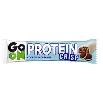 BAR PROTEIN CRISP COOKIE&CARAMEL GO ON 50G
