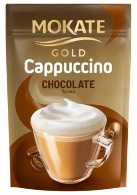 INSTANT KAFA CAPPUCCINO C HOCOLATE GOLD 100G MOKATE