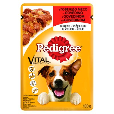HRANA ZA PSE ADULT GOVEDINA PEDIGREE 100G