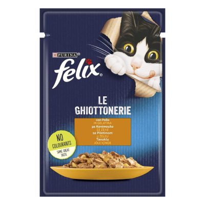 HRANA ZA MAČKE PILETINA FELIX 85G