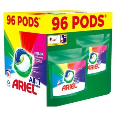 DETERDZENT ARIEL PODS COLOR 96 CTS