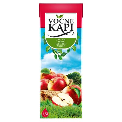 VOĆNI NAPITAK VOĆNE KAPI JABUKA 1,5L BRIK