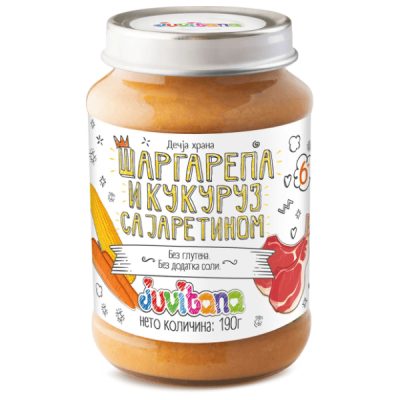 JUVITANA KASICA MRKVA,KUKURUZ 190G
