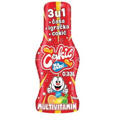 VOĆNI NAPITAK COKIĆ NA EKSIĆ MULTIVITAMIN 0,33L