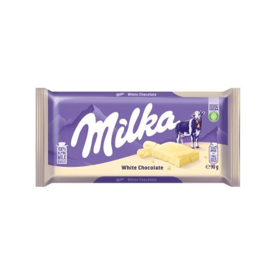 ČOKOLADA MLEČNA WHITE MILKA 90G