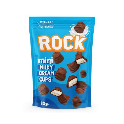 Biskvit Rock Cups Mini Milky 80 g