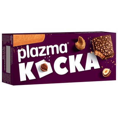 NAPOLITANKE KOCKA MLEČNA ČOKOLADA PLAZMA 135G