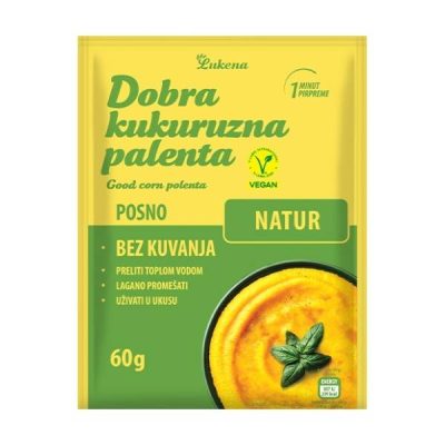 PALENTA INSTANT KUKURUZNA NATUR DOBRA 60G