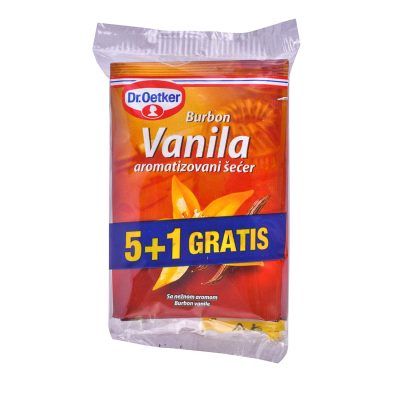 VANILIN ŠEĆER BURBON 5+1