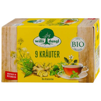 Willi dungl 9 vrsta bilja čaj 20fk/40g