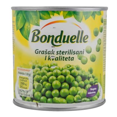 GRAŠAK BONDUELLE 400G LIM.