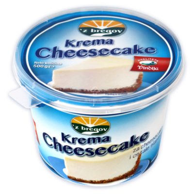 Krema za Cheesecake Z'Bregov 500 g