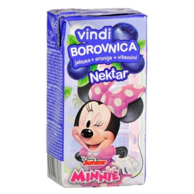 Voćni Nektar Vindija Borovnica 0,2 l Brik